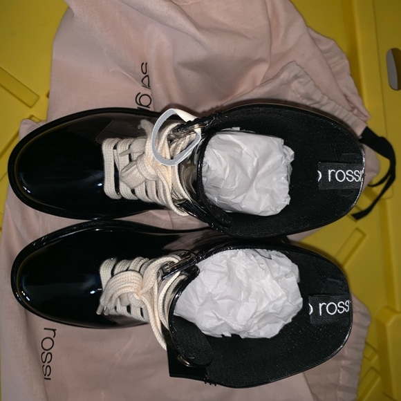 Sergio Rossi Nero jelly boots TPR! - Picture 9 of 11